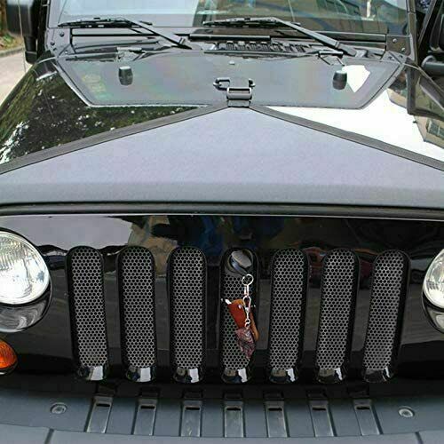 Hood Cover Bra Cover T-Style Protector Accessories For Jeep Wrangler JK 2007-17