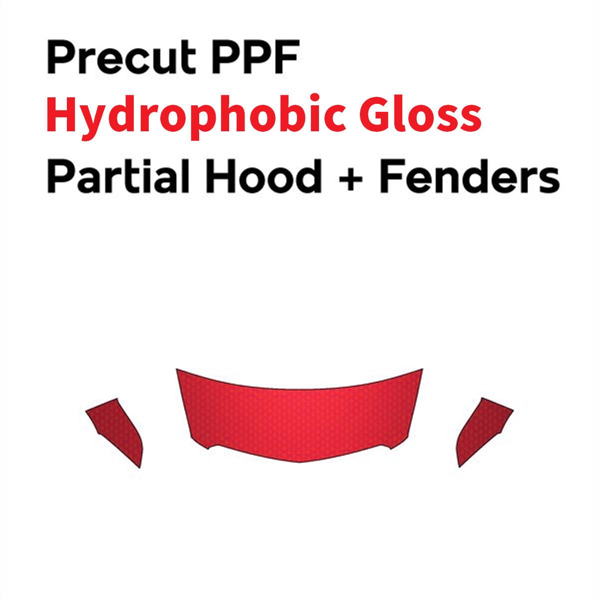 PreCut PPF Paint Protection Film Gloss DIY Clear Bra for Cadillac XT5 2017-2023