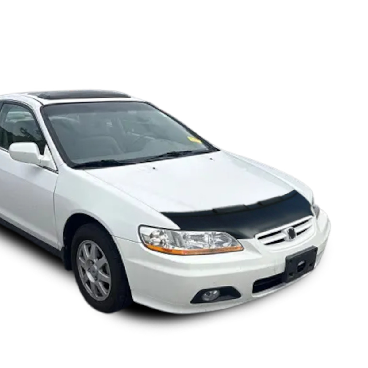 Black Car Bonnet Hood Bra Cover Mask For Honda Accord 1998-2002 Sedan & Coupe