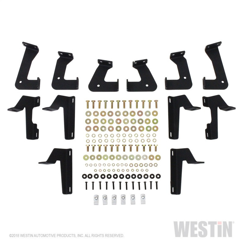 Westin Fits 18-20 Jeep Wrangler JL Unlimited 4DR HDX Drop Nerf Step Bars –