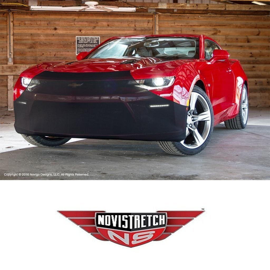 Camaro NoviStretch Front + Mirror Bra Covers Fits: 6th Gen 16-18 FBM650C + MC250