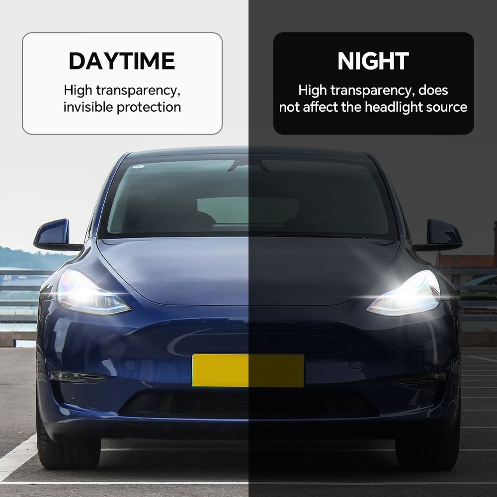 Tesla Model Y 2020-2024 Full Front PreCut Paint Protection Film Clear Bra PPF