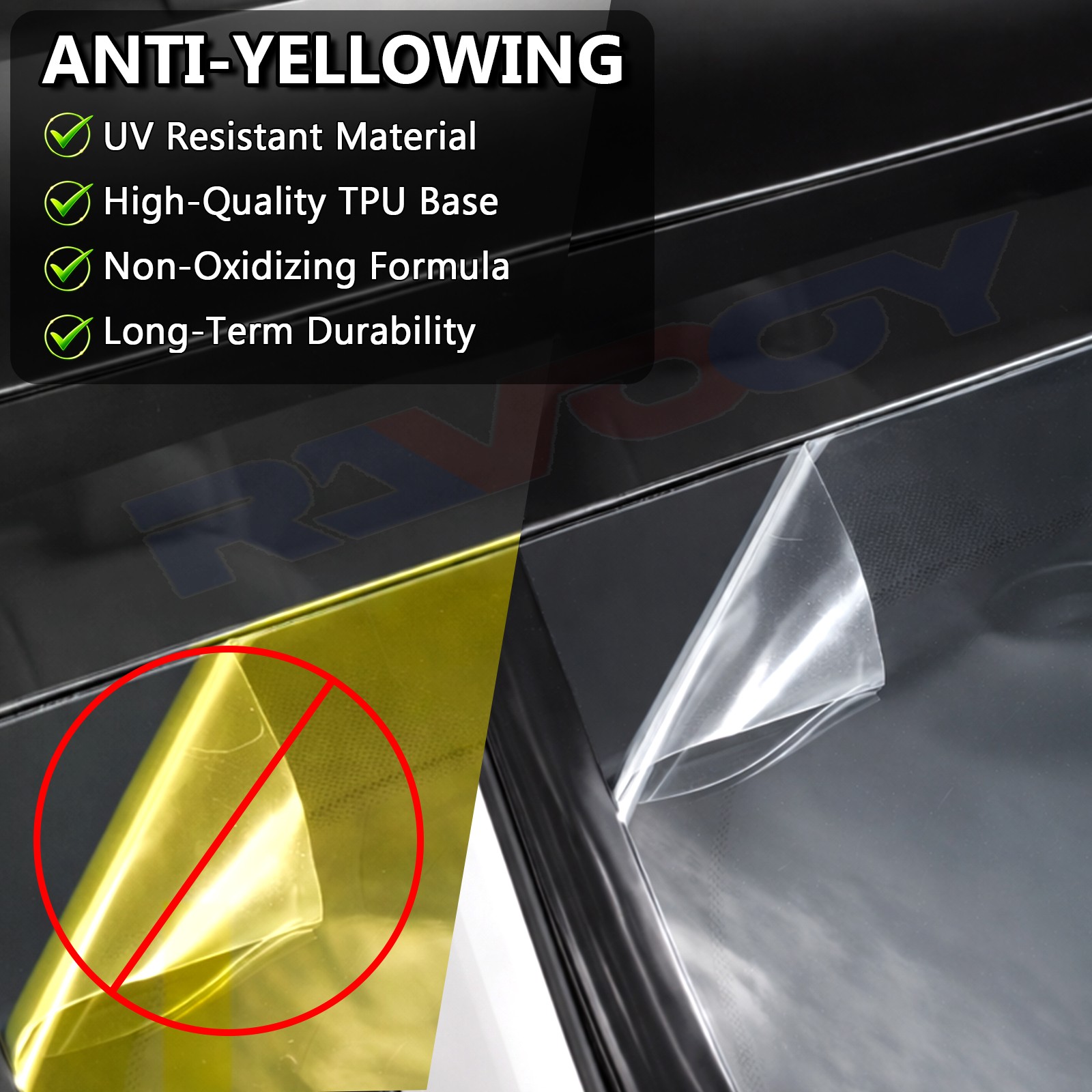 PreCut Front Windshield Protection Film Clear Bra For Jeep Wrangler JK 2011-2018