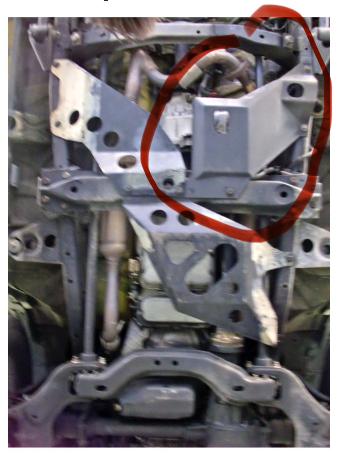 99-01 ISUZU TROOPER VEHICROSS BOTTOM LOWER SKID PLATE SHIELD Genuine