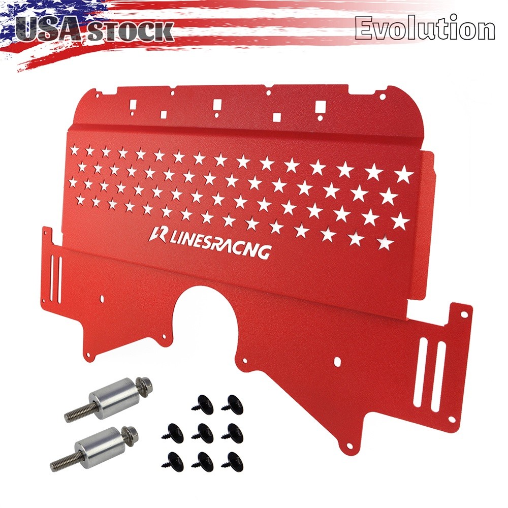Aluminum Oil Cooler Skid Plate for BWM G81 G82 G87 M2 M3 M4 3.0L Turbocharged