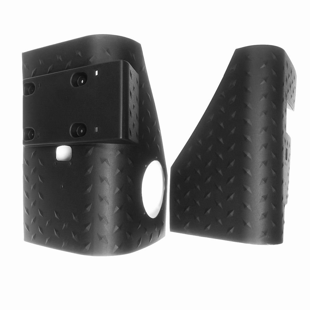 Fit Jeep Wrangler TJ 1997-06 Black Rear Body Taillight Corner Guards Armors Kit