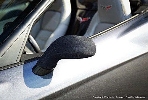 C6 Corvette NoviStretch Mirror Bra Stretch Covers MC150 Fits All 05-13 Corvettes