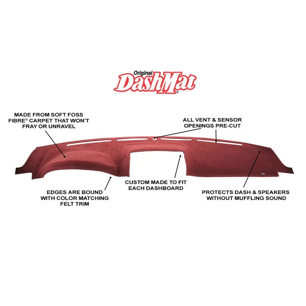 Black Dash Cover for Sebring Stratus Eclipse – DashMat CoverCraft 1456-00-25