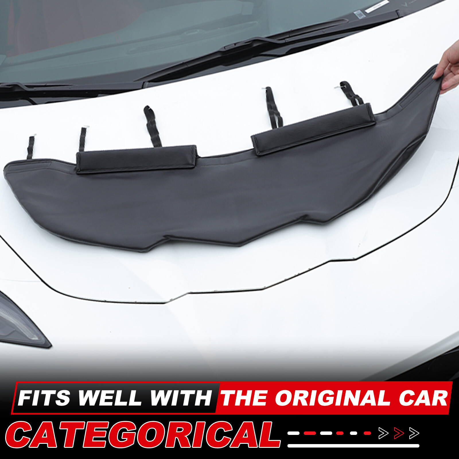 Front End Cover Hood Car Mask Bra Protector For Corvette C8 2020-2024 Z51 Z06 US