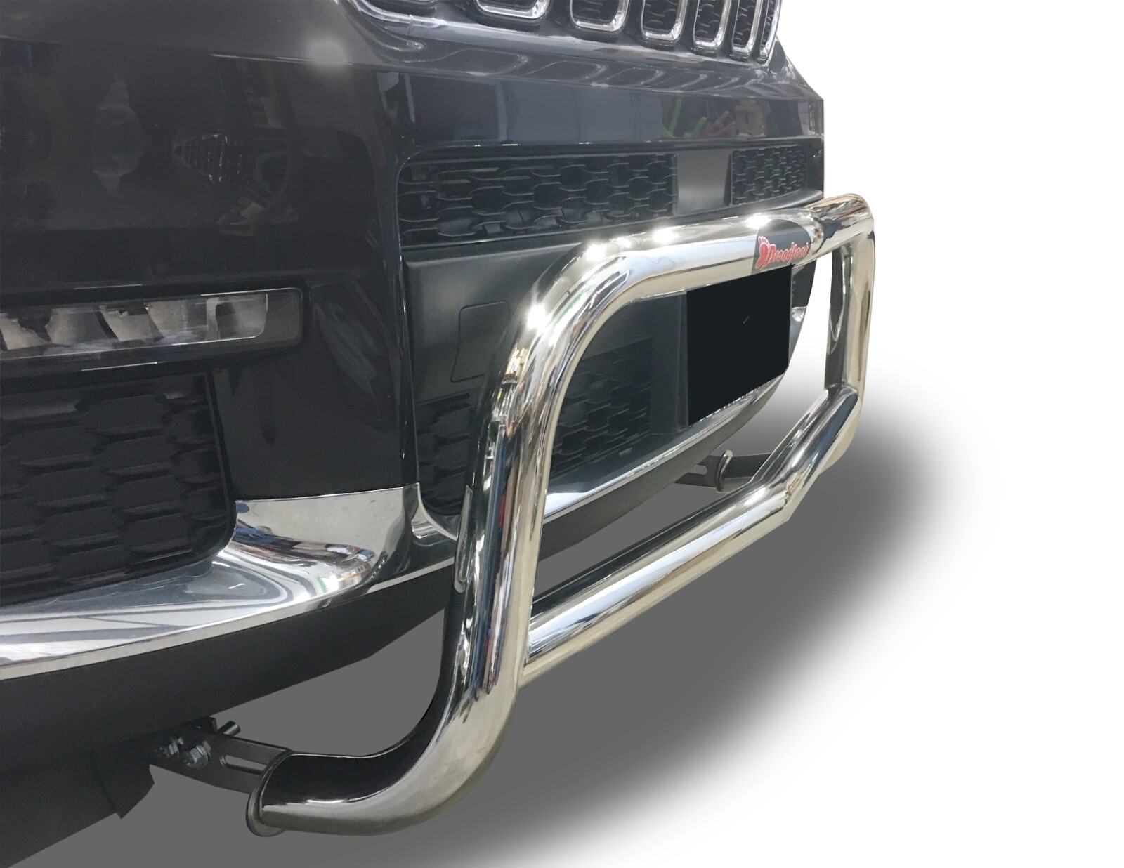 fits Jeep Grand Cherokee L 2021-2024 Front A-Bar Bumper Guard Grille Protector