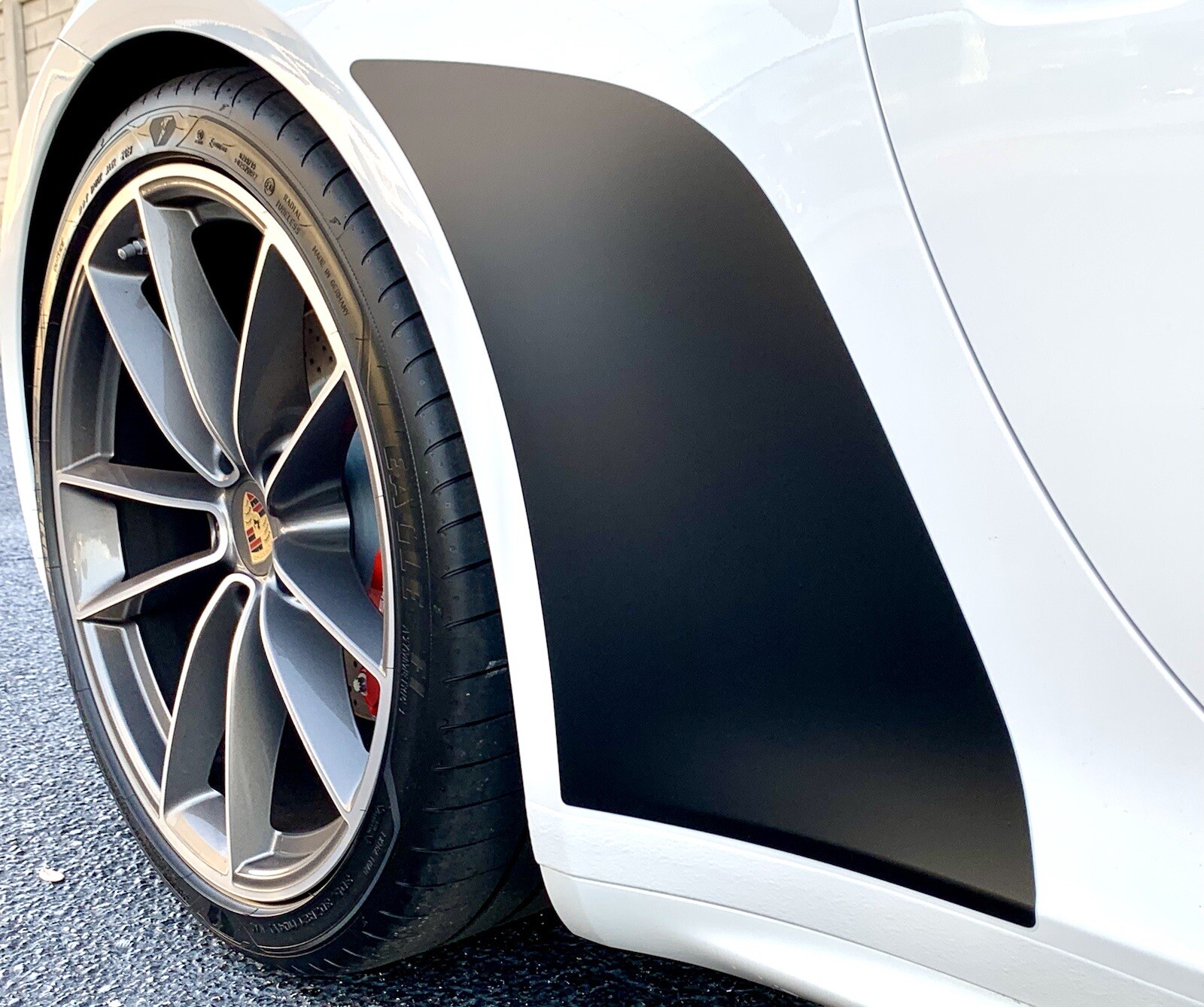 2019-26 Porsche 992 911 Matte Black Stone Guard Set – 3M Protection Film Series