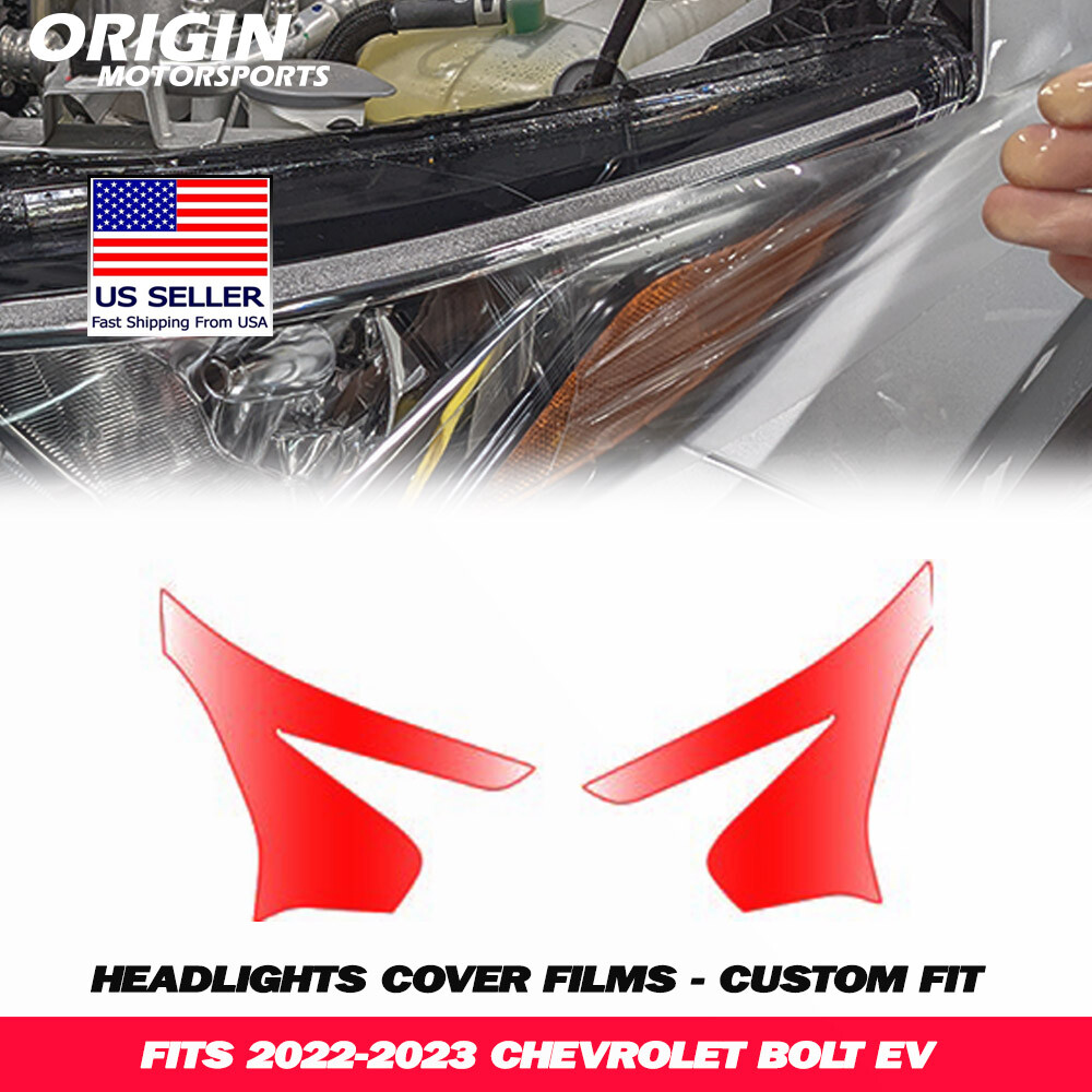 PreCut Headlights Clear Covers Bra Film Kit PPF Fits 2022-2023 BOLT EV