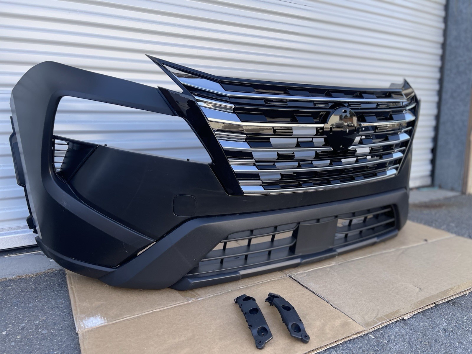 For Nissan Rogue 2024-2025 Front Bumper Complete Assembly SET 8 Pieces