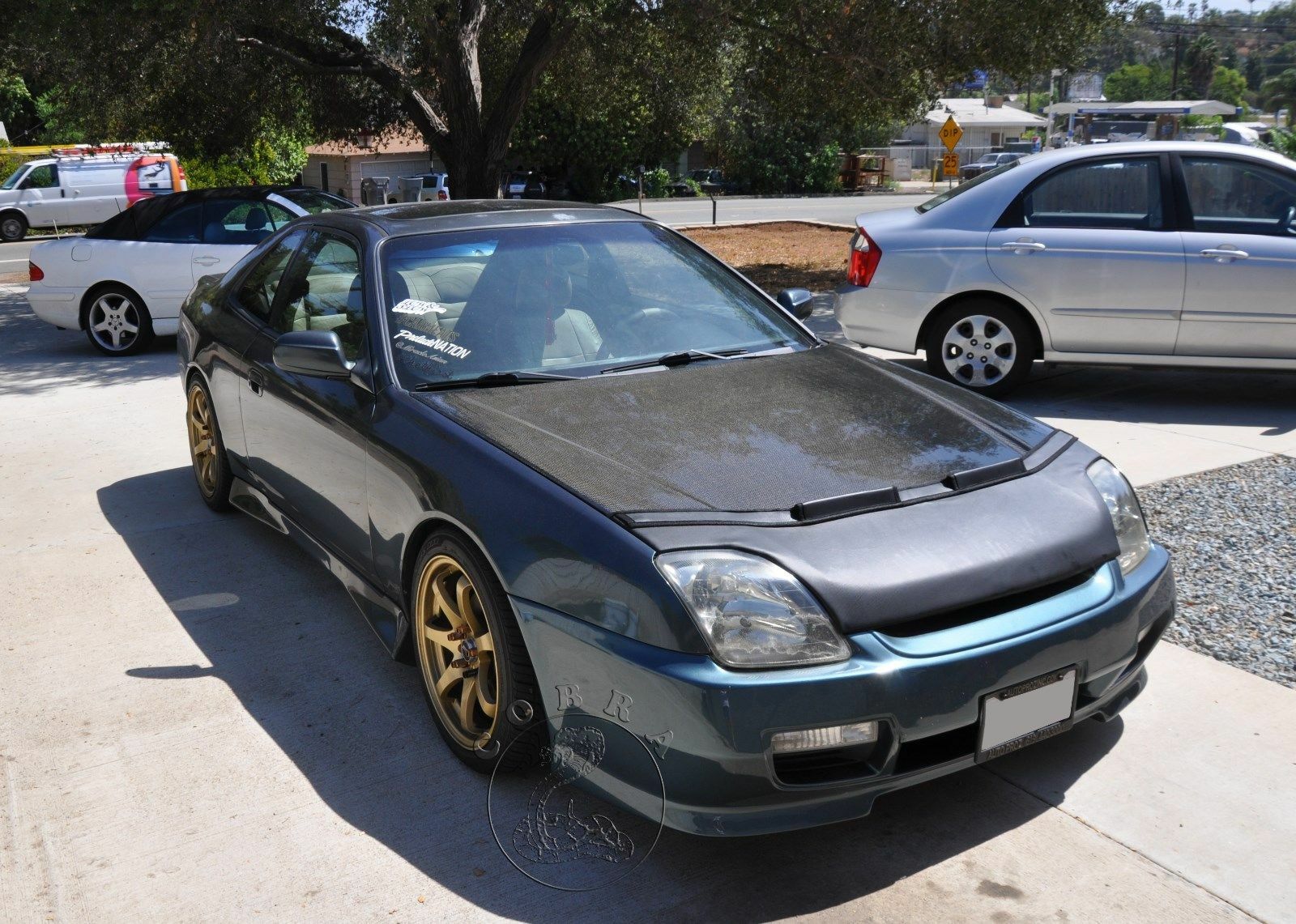 Car Bonnet Mask Hood Bra Fits Honda Prelude 1997 1998 1999 2000 2001