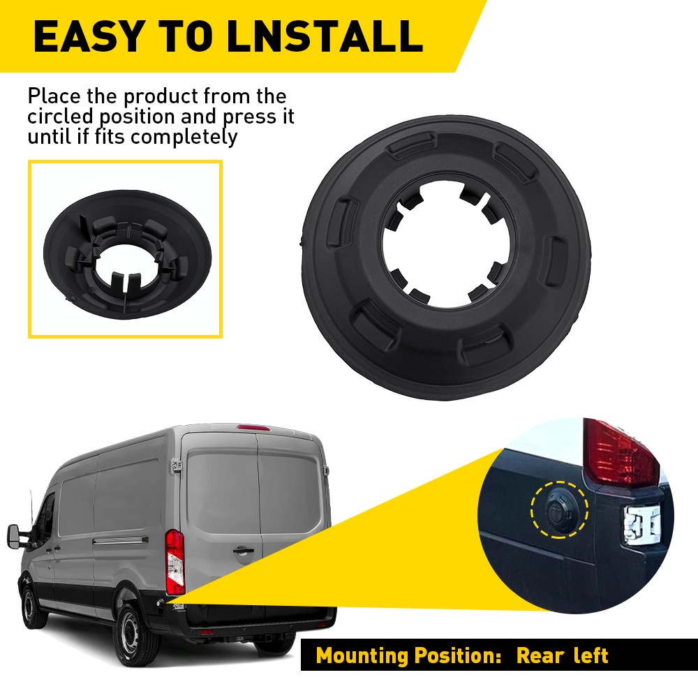 Rear Door Bumper Assembly For Ford Transit E-Transit 2020-2024 KK4Z-16758-CC