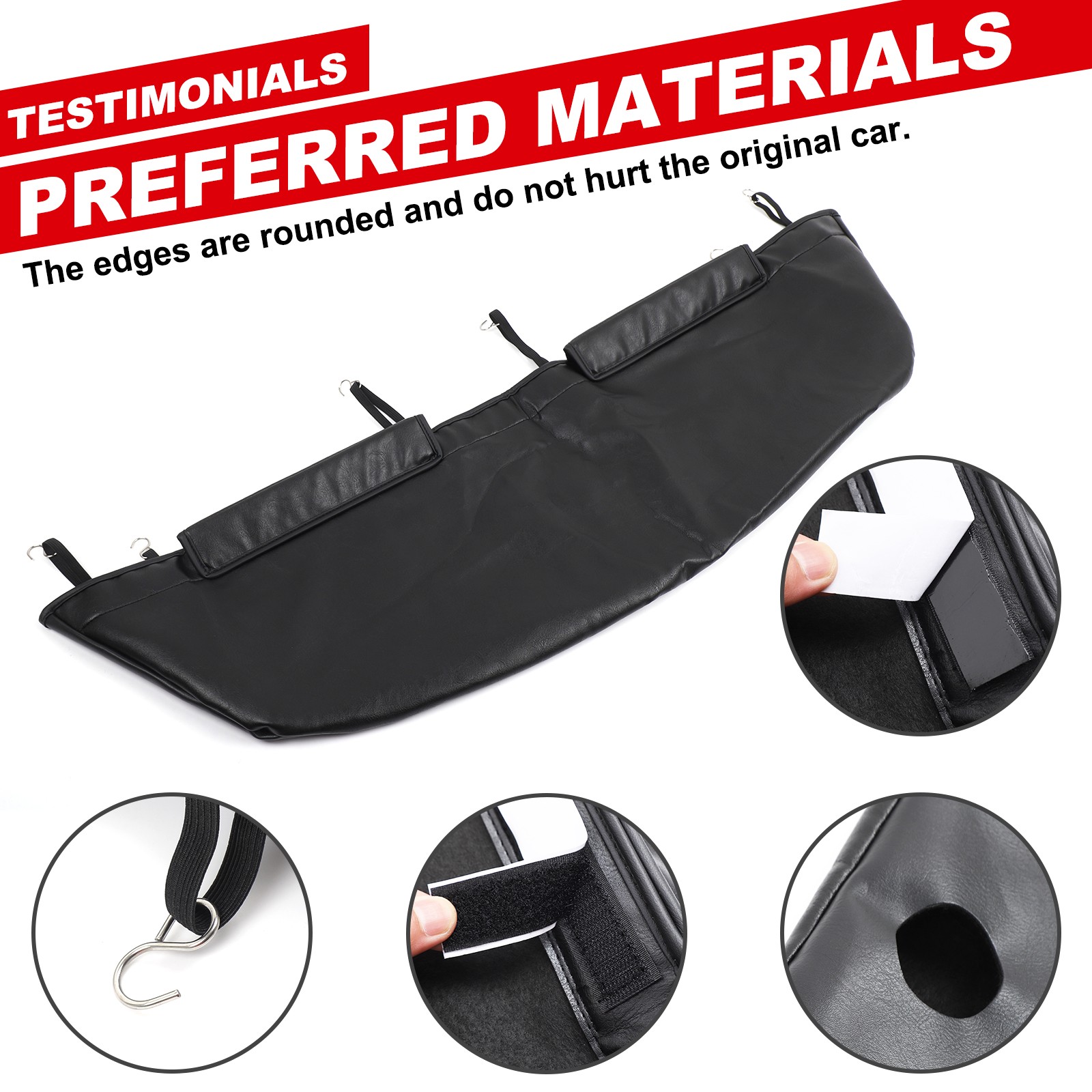 Front End Cover Hood Car Mask Bra Protector For Nissan Juke 2011-2017 lether