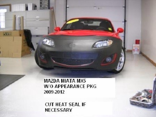 Lebra Front End Mask Cover Bra Fits 2009-2012 09 10 11 12 Mazda Miata