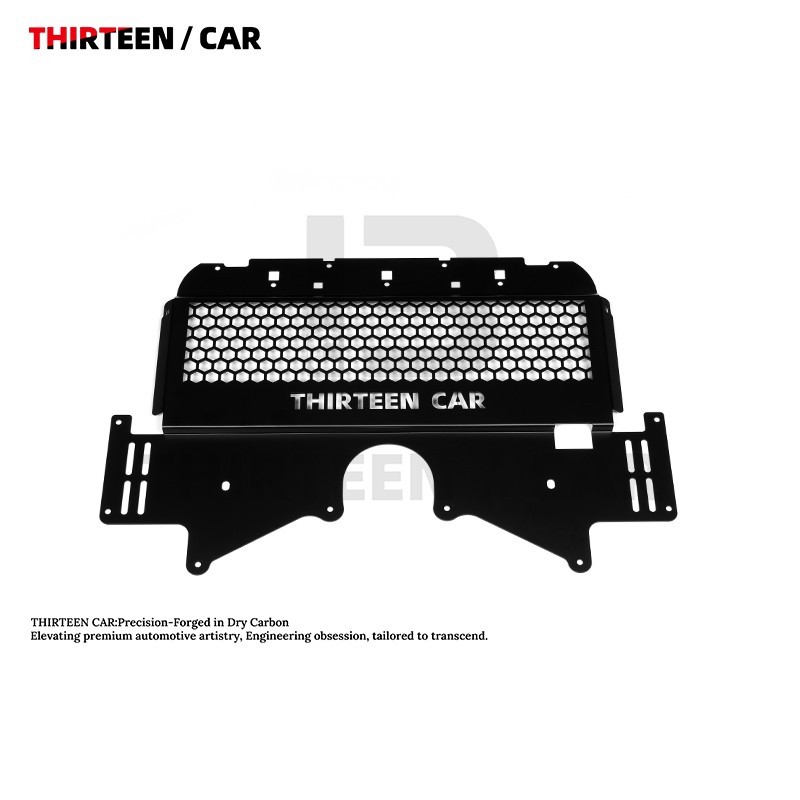 For BMW G80 M3 G82 M4 G87 M2 Aluminum Alloy Oil Cooler Engine Lower Guard Plate