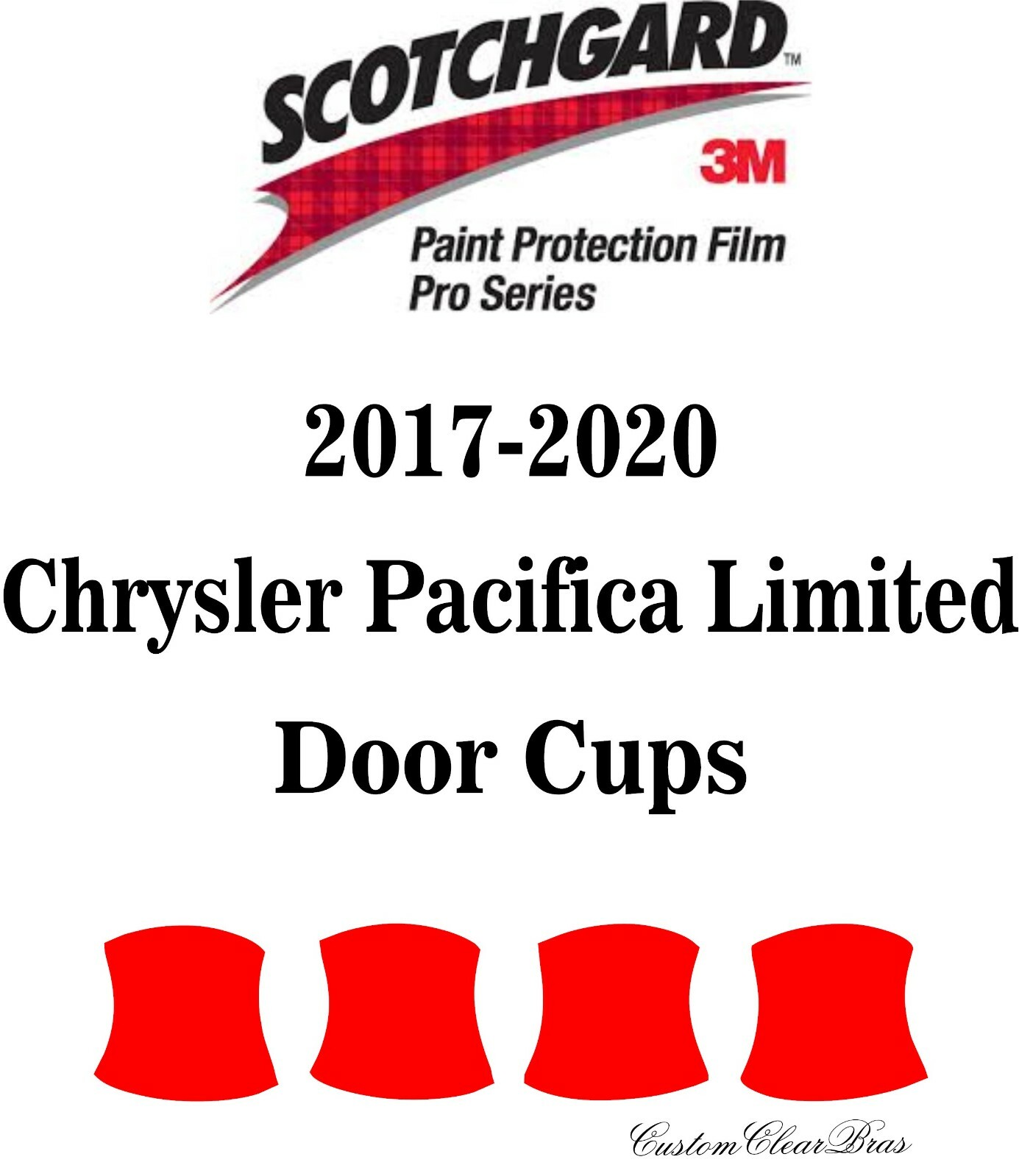 3M Scotchgard Paint Protection Pro Series 2017 – 2020 Chrysler Pacifica Limited