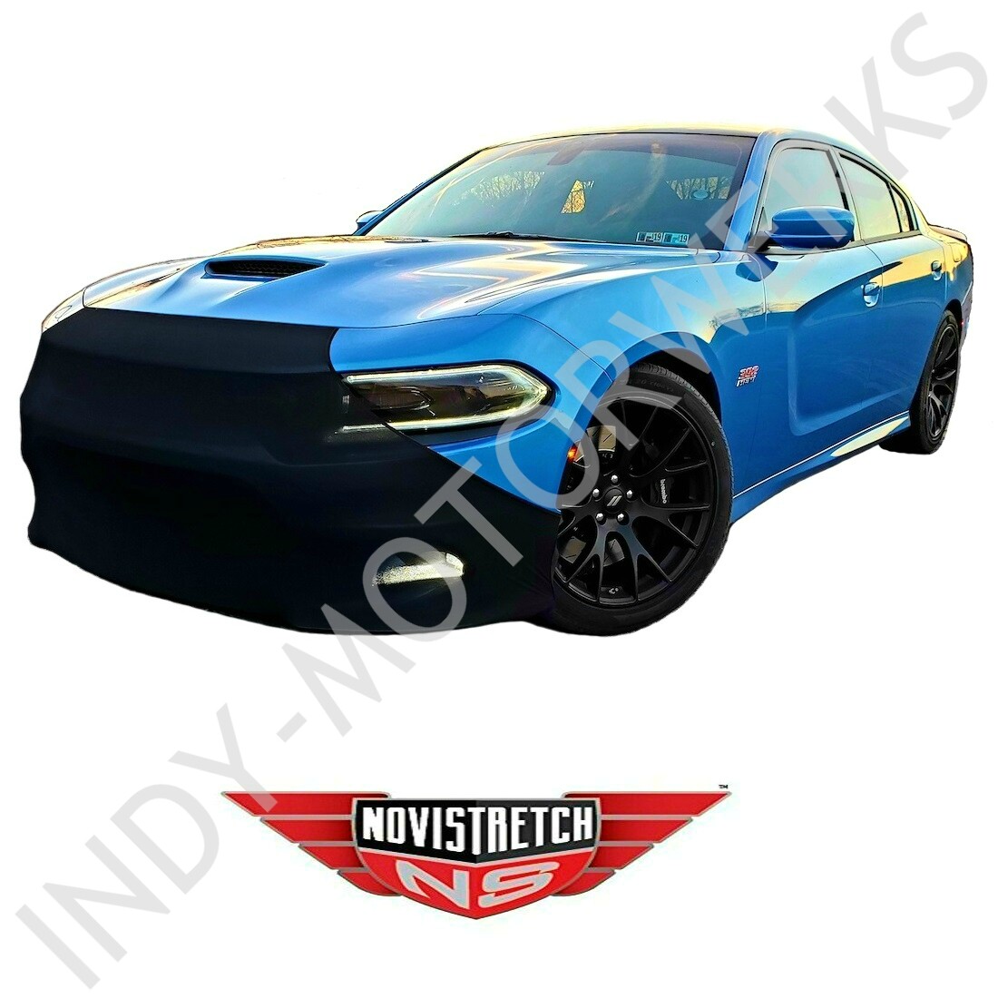 CHARGER NOVISTRETCH FRONT + MIRROR STRETCH MASK BRA COMBO FITS 06-23 CHARGERS