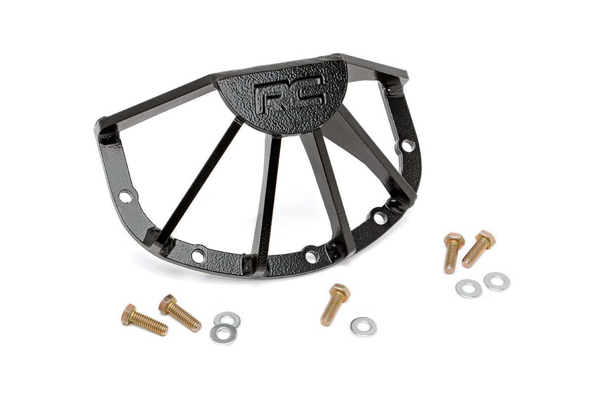 Rough Country Dana 30 Front Differential Guard-Black, for Jeep XJ/TJ/JK; 1035