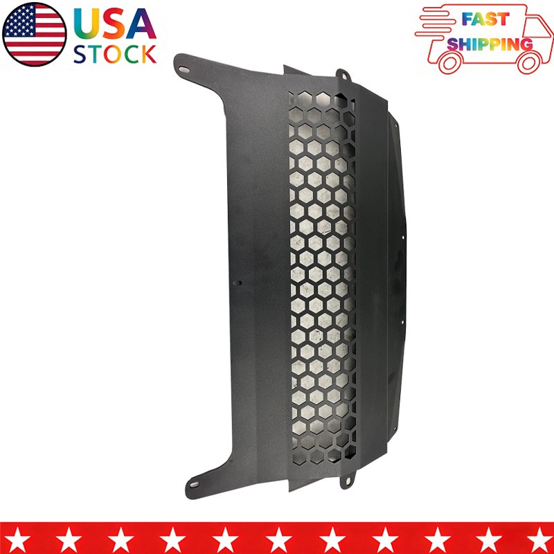 Black Aluminum Oil Cooler Skid Plate For BWM S55 F80 M3 F82 F83 M4 3.0L Turbo
