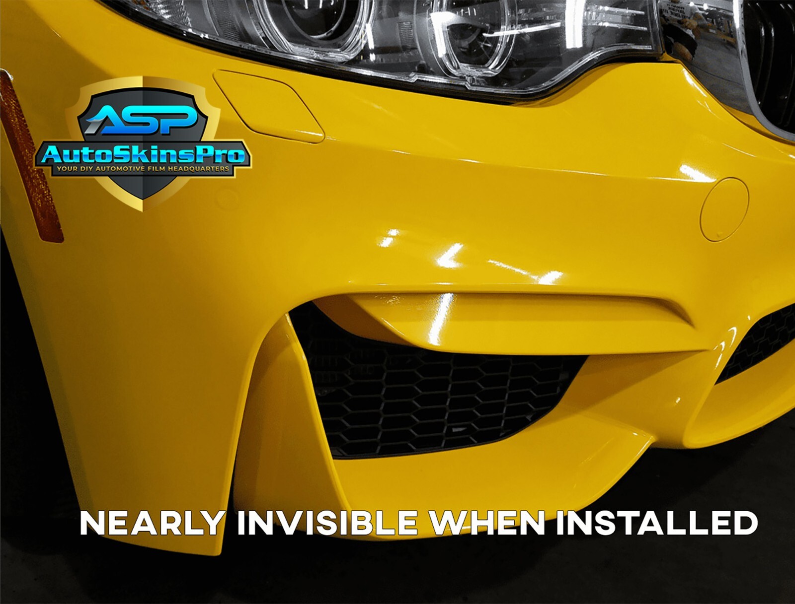 Precut Paint Protection Film (PPF) for 2014-2024 Maserati Ghibli Front Bumper
