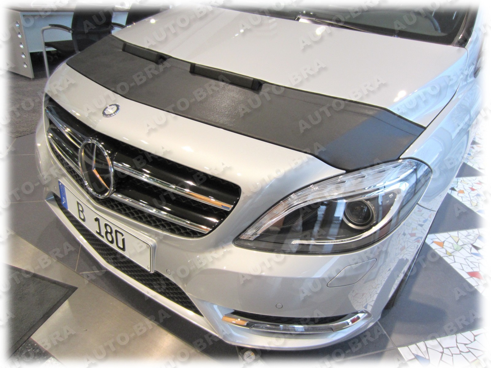 Bra for Mercedes B-Class W246 manufactured 2012 -2018 stone chip protection h…