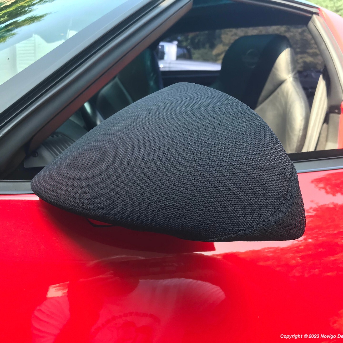 C4 Corvette NoviStretch Mirror Stretch Covers MC350 Fits All 84-96