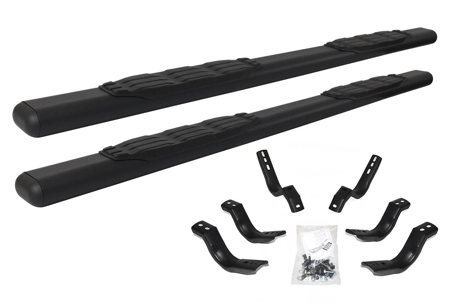 Go Rhino 105404680T 5″ 1000 Series Side Steps with Mounting Brackets Kit