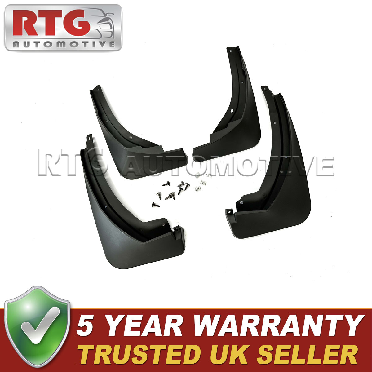 Tailored Mud Flaps Set of 4 For Skoda Karoq 2018-2023 RTG