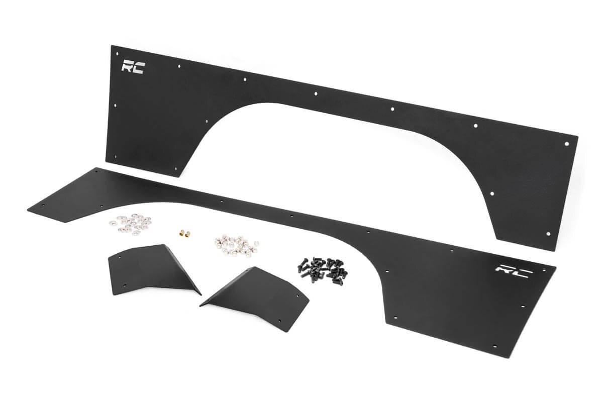 Rough Country Front Fender Panel Armor, for 97-01 Cherokee XJ; 10577_A
