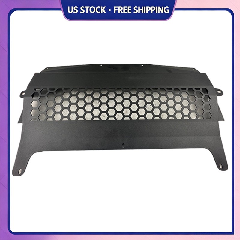 for BWM S55 F80 M3 F82 F83 M4 3.0L Turbo Black Aluminum Oil Cooler Skid Plate