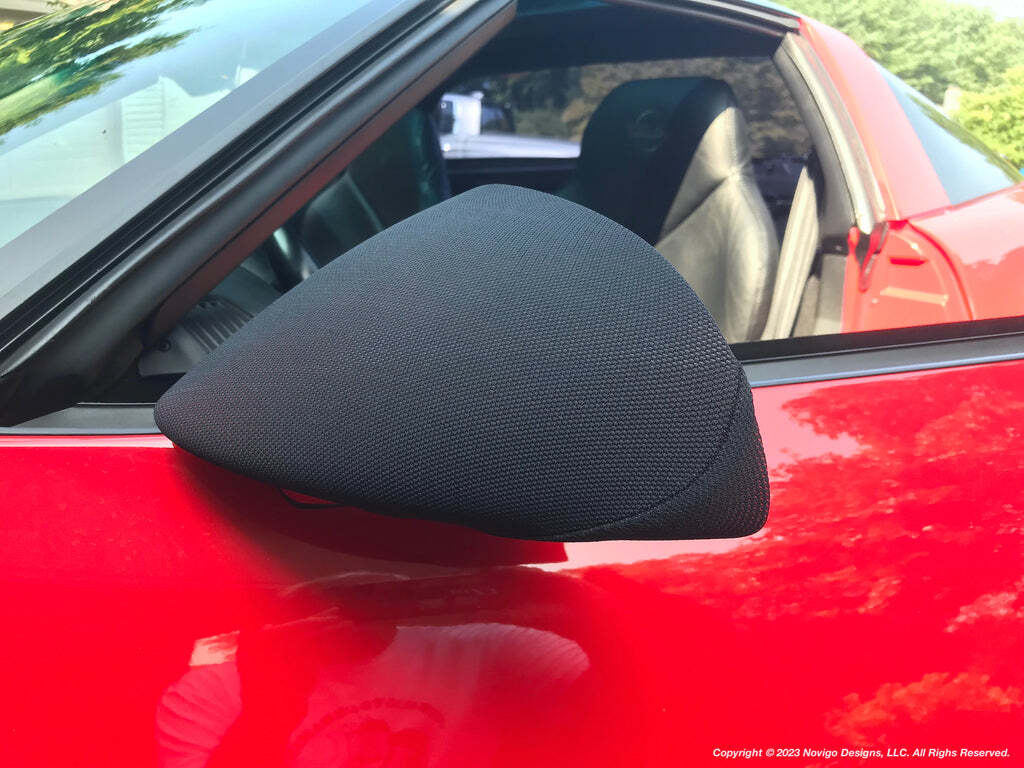 NoviStretch Mirror Covers for the 1984 – 1996 C4 Corvette