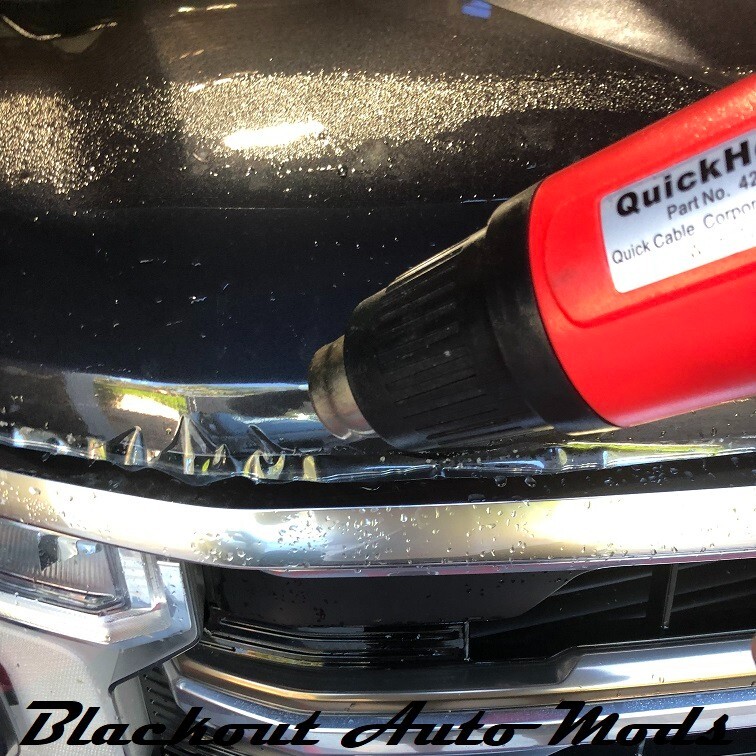 Precut Hood Bug Guard Clear Bra Paint Protection PPF for 2019-23 Chevy Silverado
