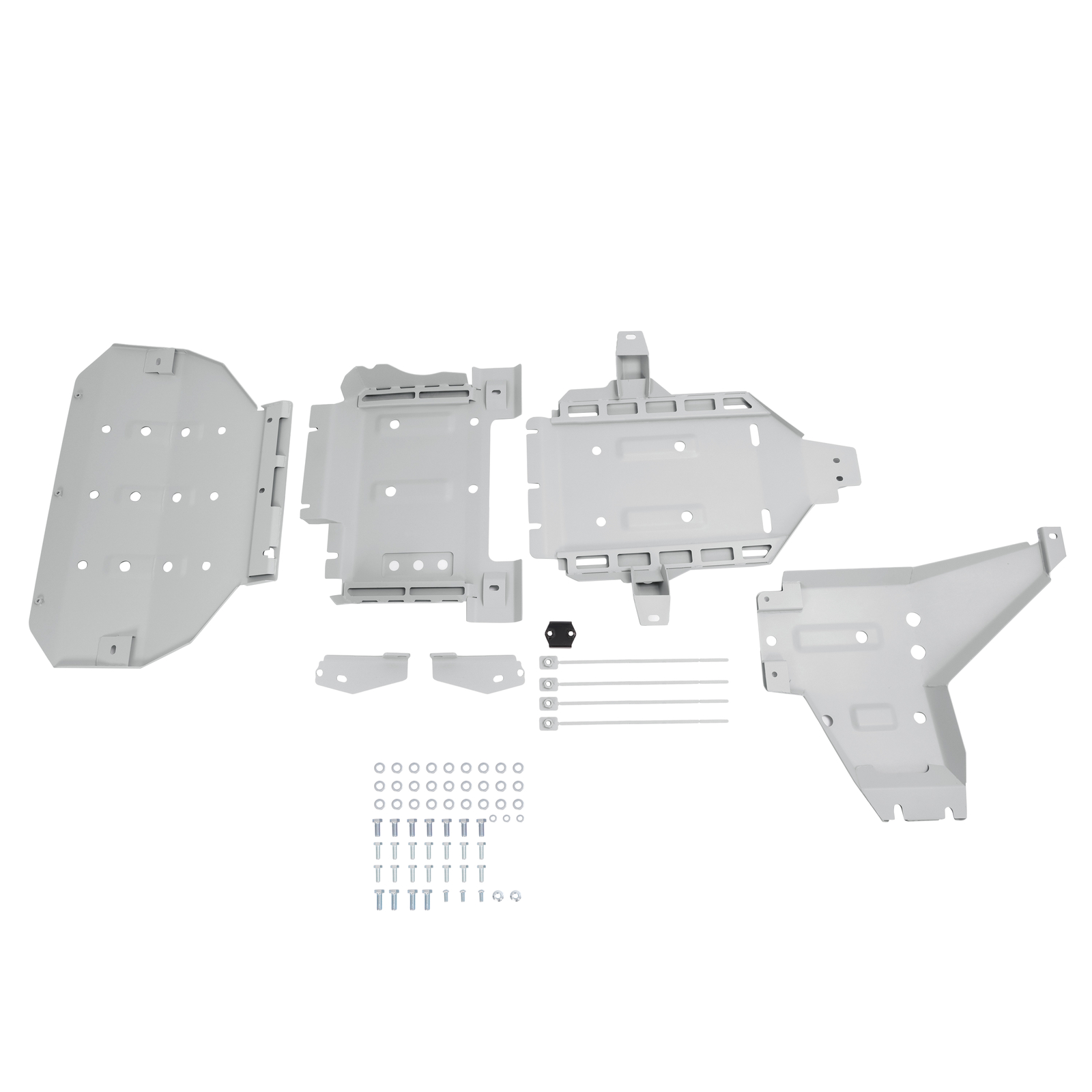 Under Protection Engine Chassis Skid Plate Full Cover Kit For Ford Bronco 21-23