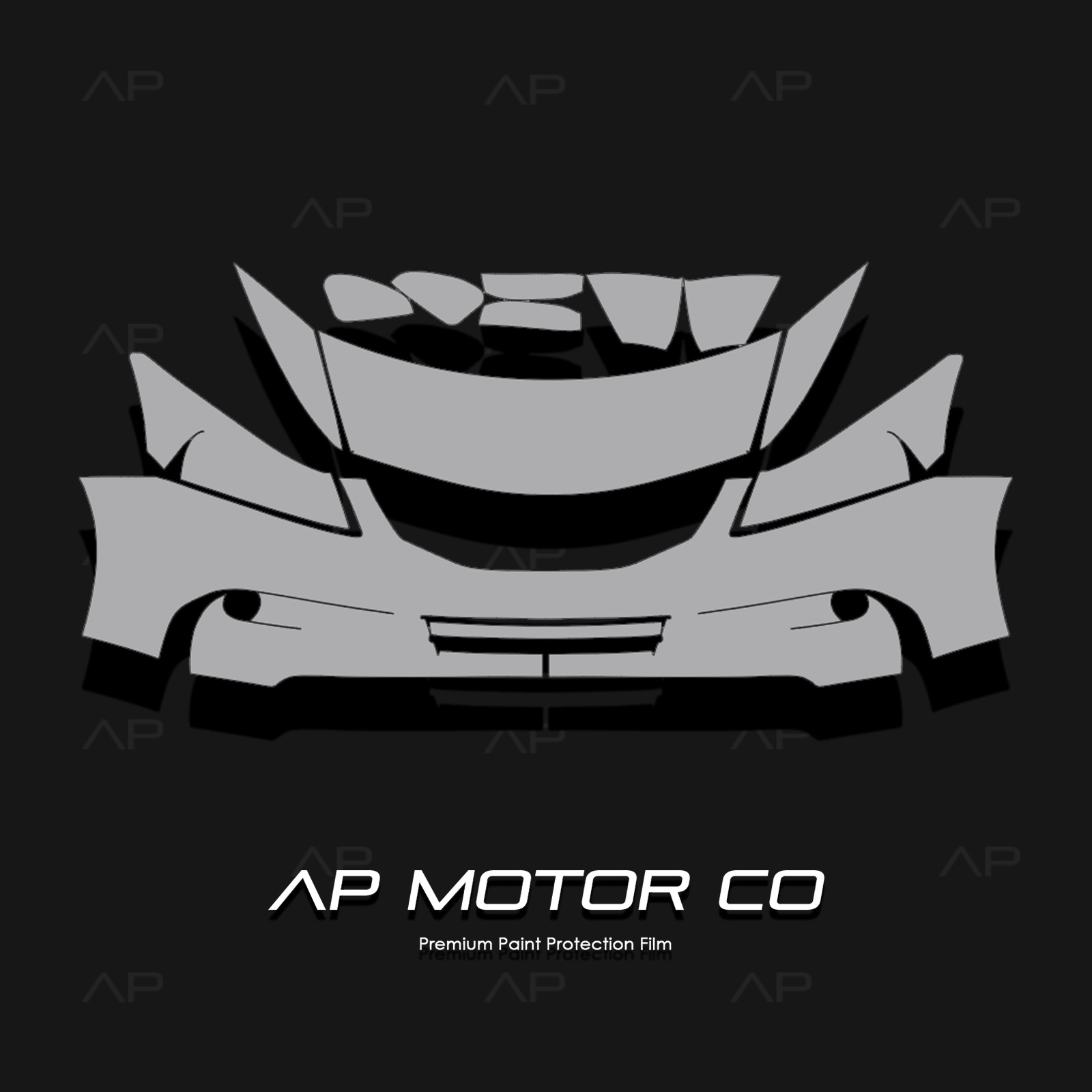 Fits 11-12 Honda Accord Sedan EX V6 W/ Fog Paint Protection TPU PPF Kit Gloss