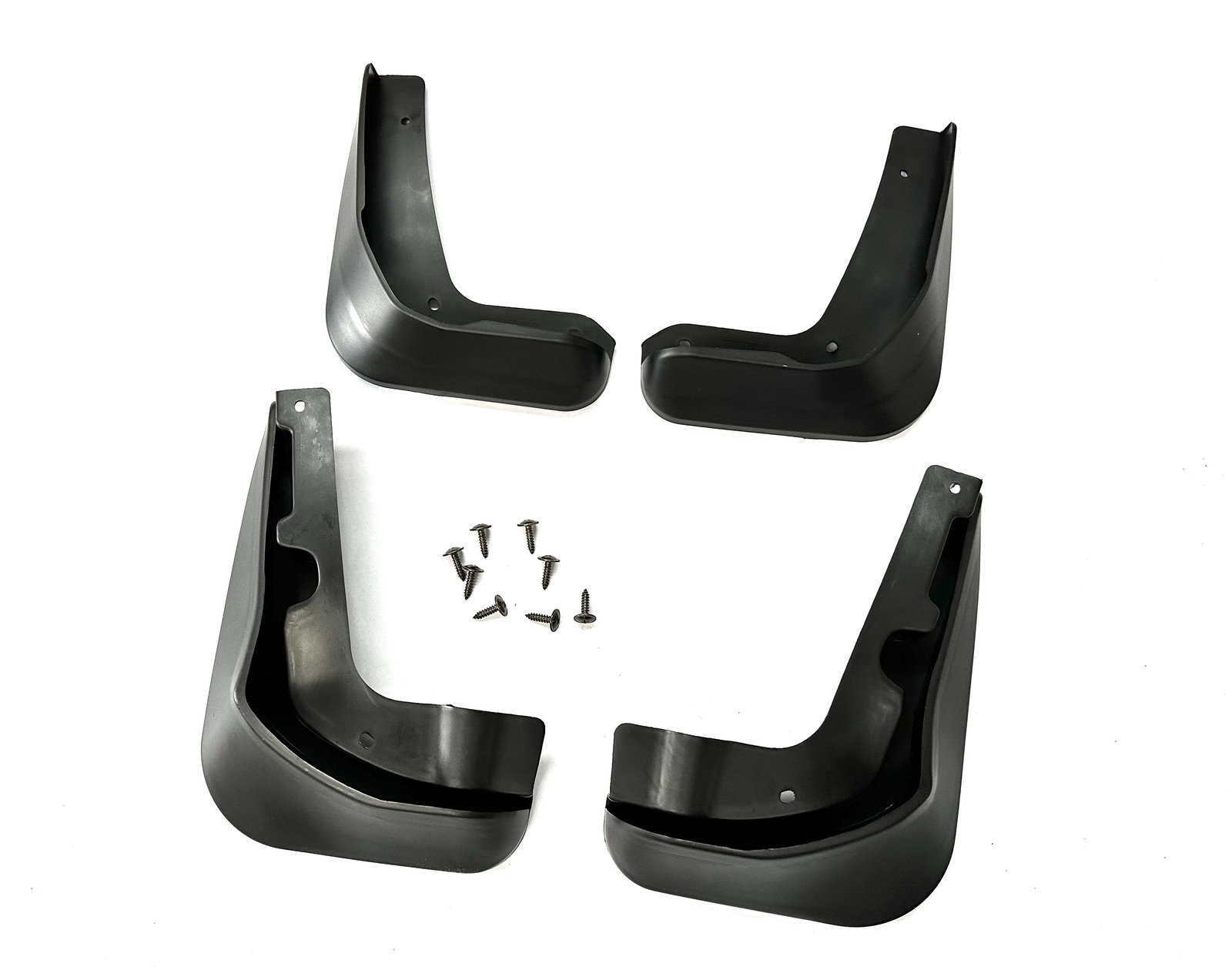 Tailored Mud Flaps Set of 4 For Ford Focus Saloon 2012-2018 Purevue