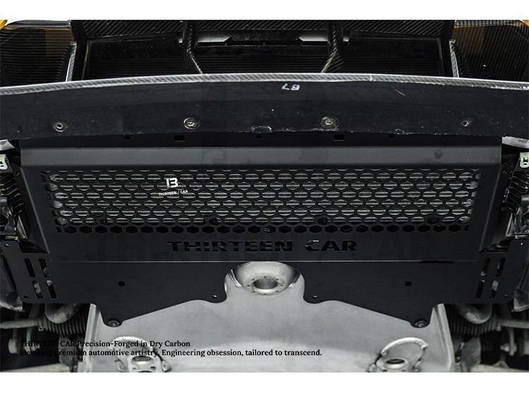 For BMW G80 M3 G82 M4 G87 M2 Aluminum Alloy Oil Cooler Engine Lower Guard Plate