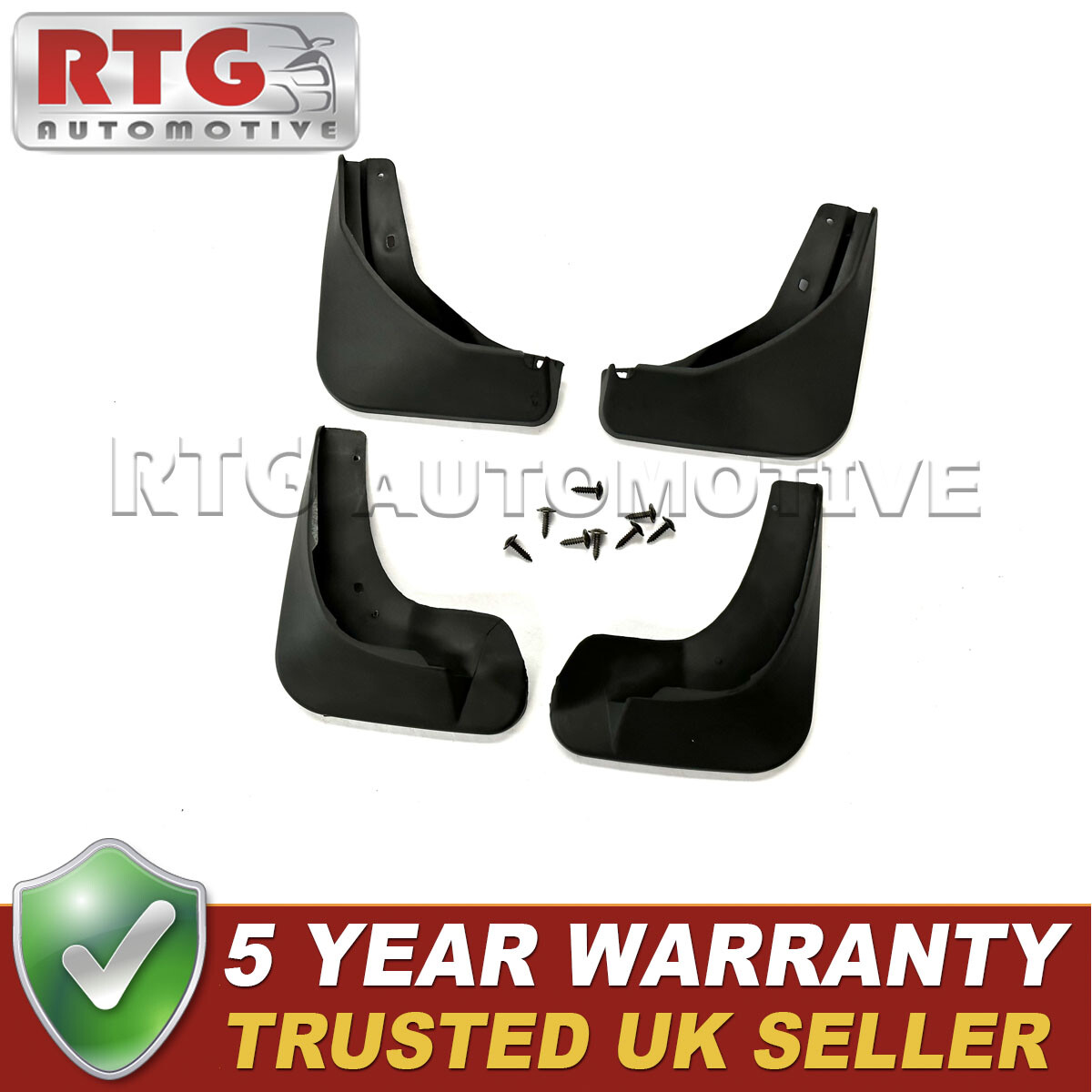Tailored Mud Flaps Set of 4 For Skoda Fabia 2015-2023 RTG