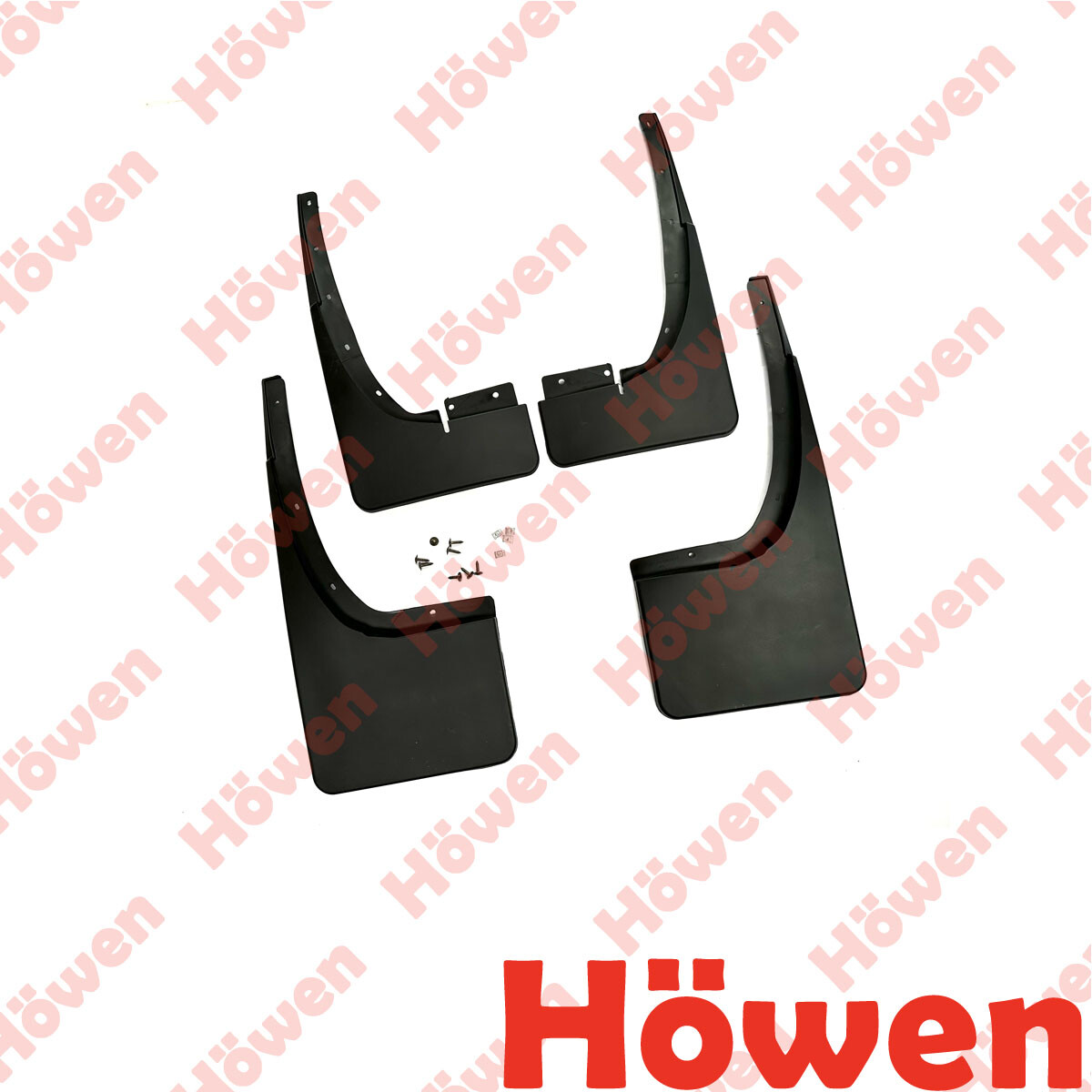 Easy Fit Mudflaps Front Rear For Ford Ranger 2012-2018 Howen