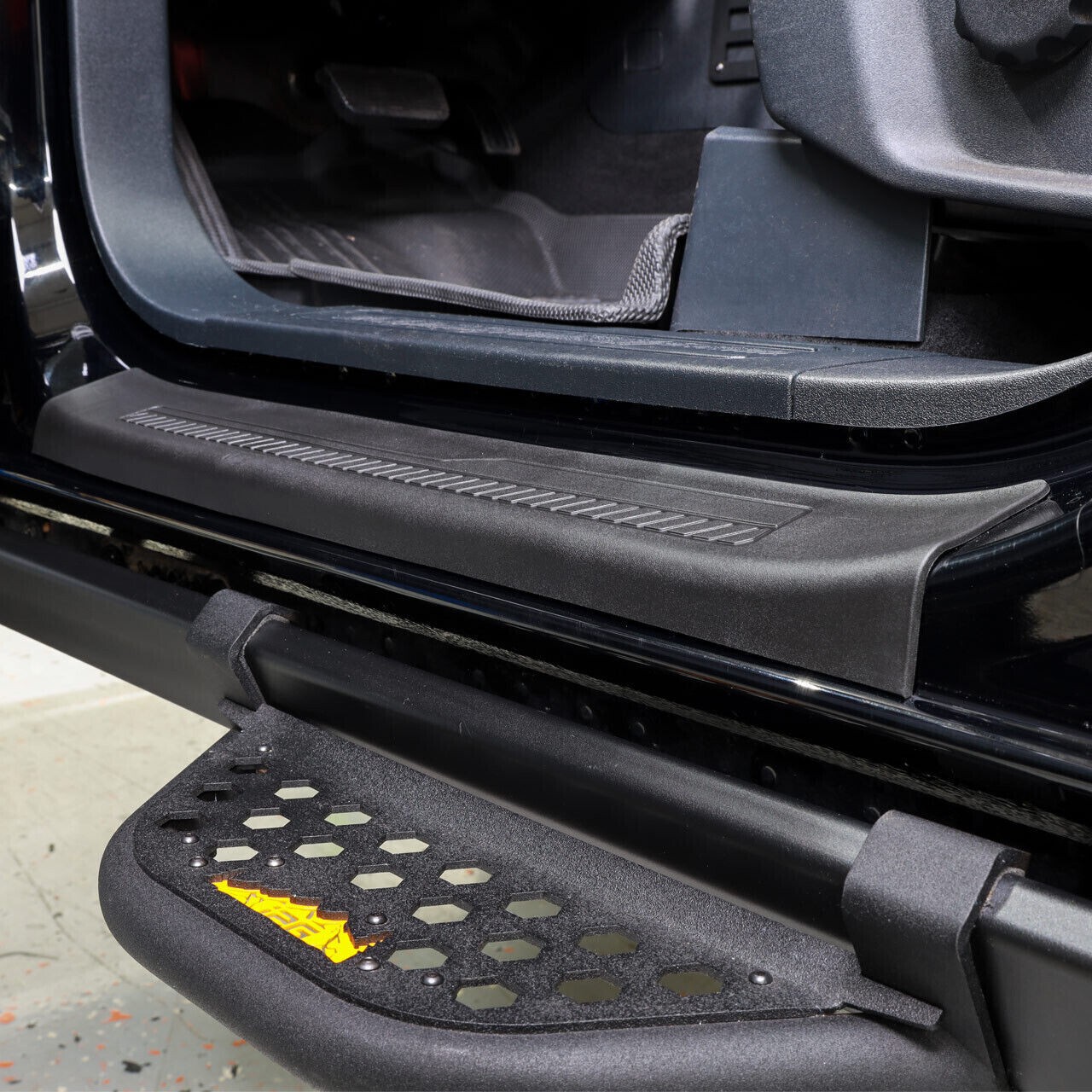 IAG I-Line Door Sill Entry Guard Plate Protector for Ford Bronco 4 Door 2021+