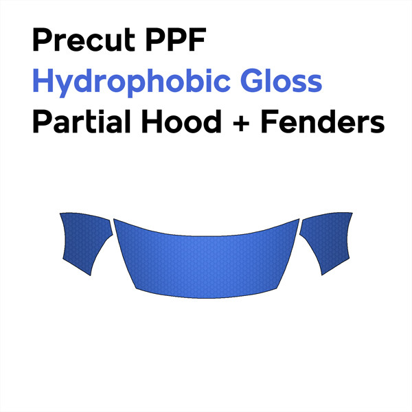 PreCut PPF Paint Protection Film Clear Bra for KIA Rio 5-Door Hatch 2012-2015
