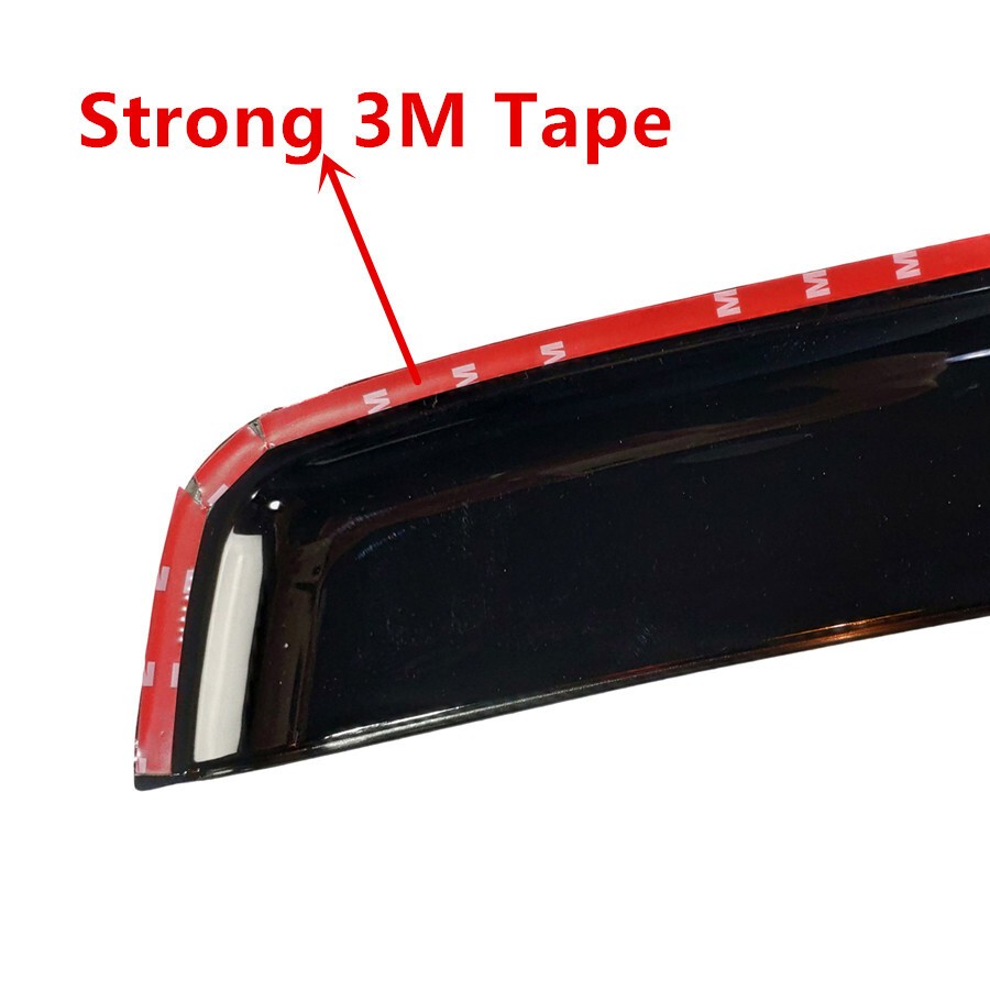 Weather Shield for Ford Ranger PX MK 123 12-20 /BT50 Dual CabWindow Visor Slim