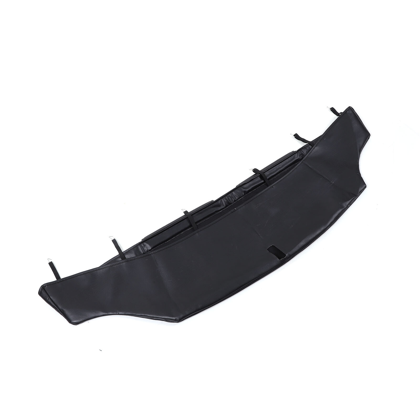 Front Bumper Lebra Car Bonnet Mask Hood Bra Fit For Fiat 500 500C 2007-24 Black