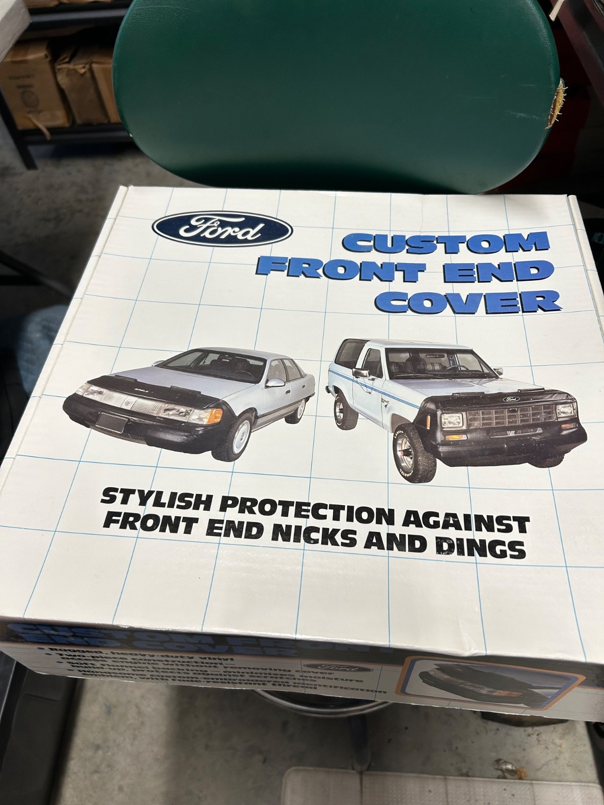Genuine Ford Custom Front End Cover Bra For PROBE 1989 LX & GT NEW NOS USA