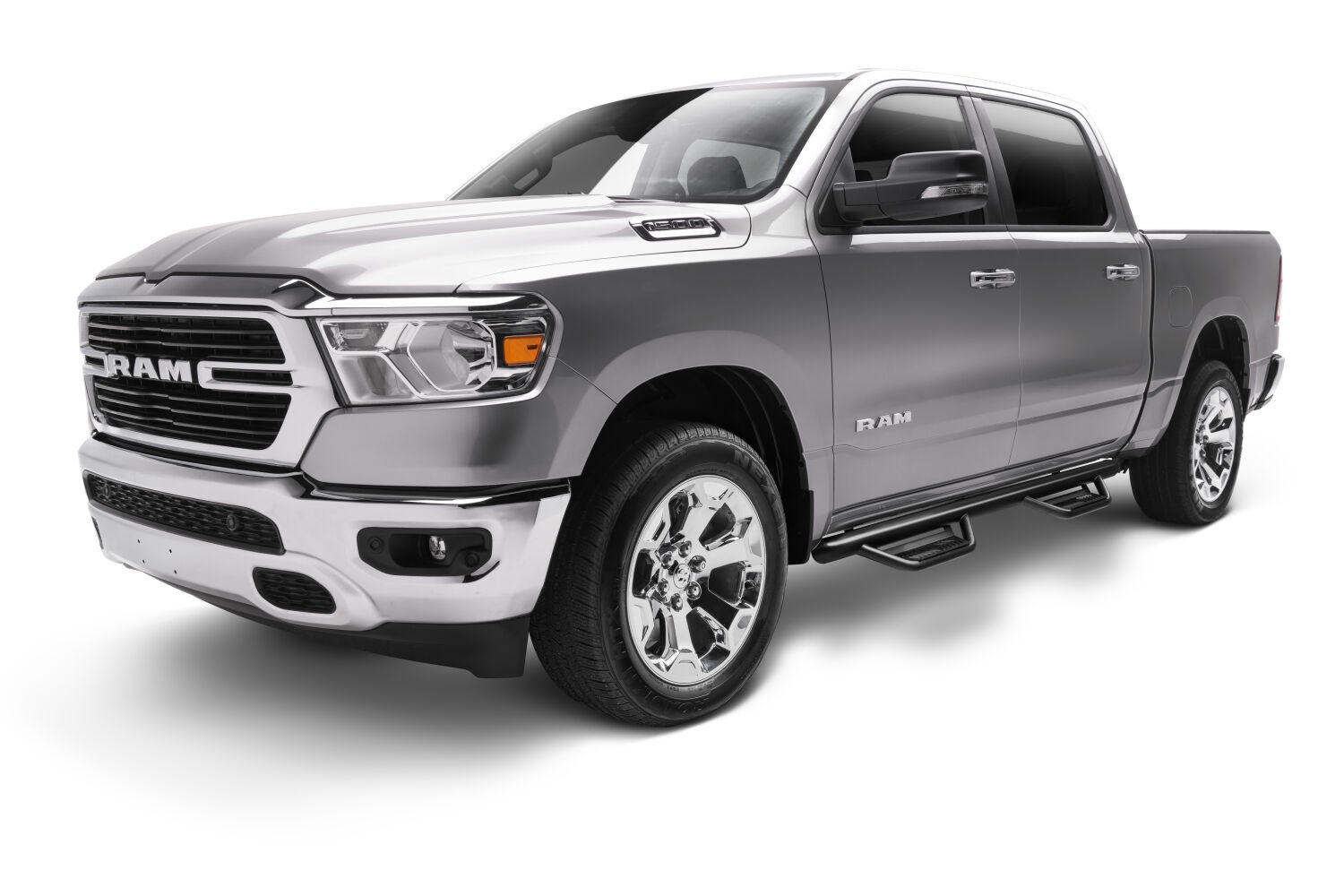 N-Fab HPD1980CC-TX Cab Length Podium LG Step (2 Steps) For 19-25 Ram 1500
