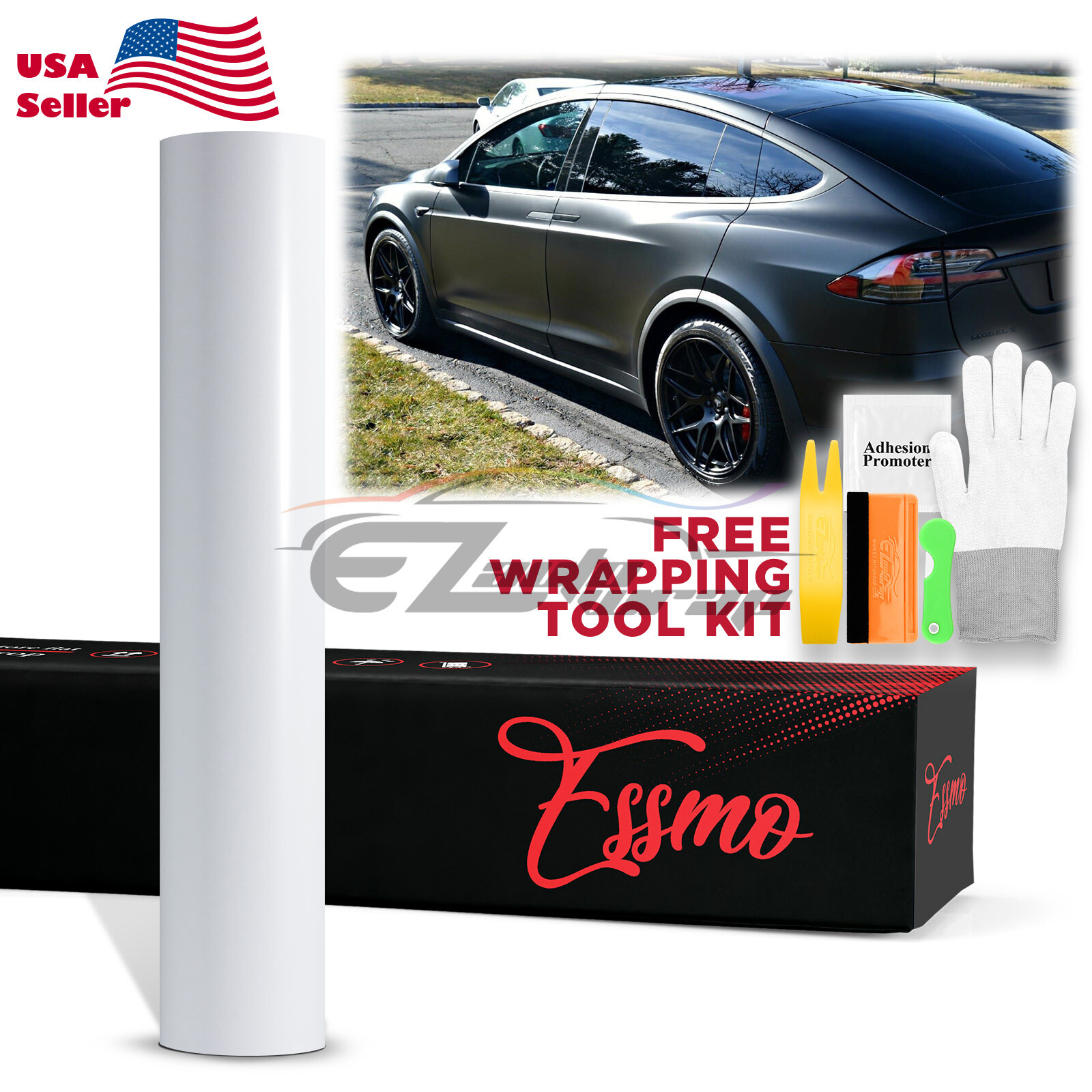 5FTx10FT PPF Paint Protection Film Matte Clear Invisible Scratches Shield