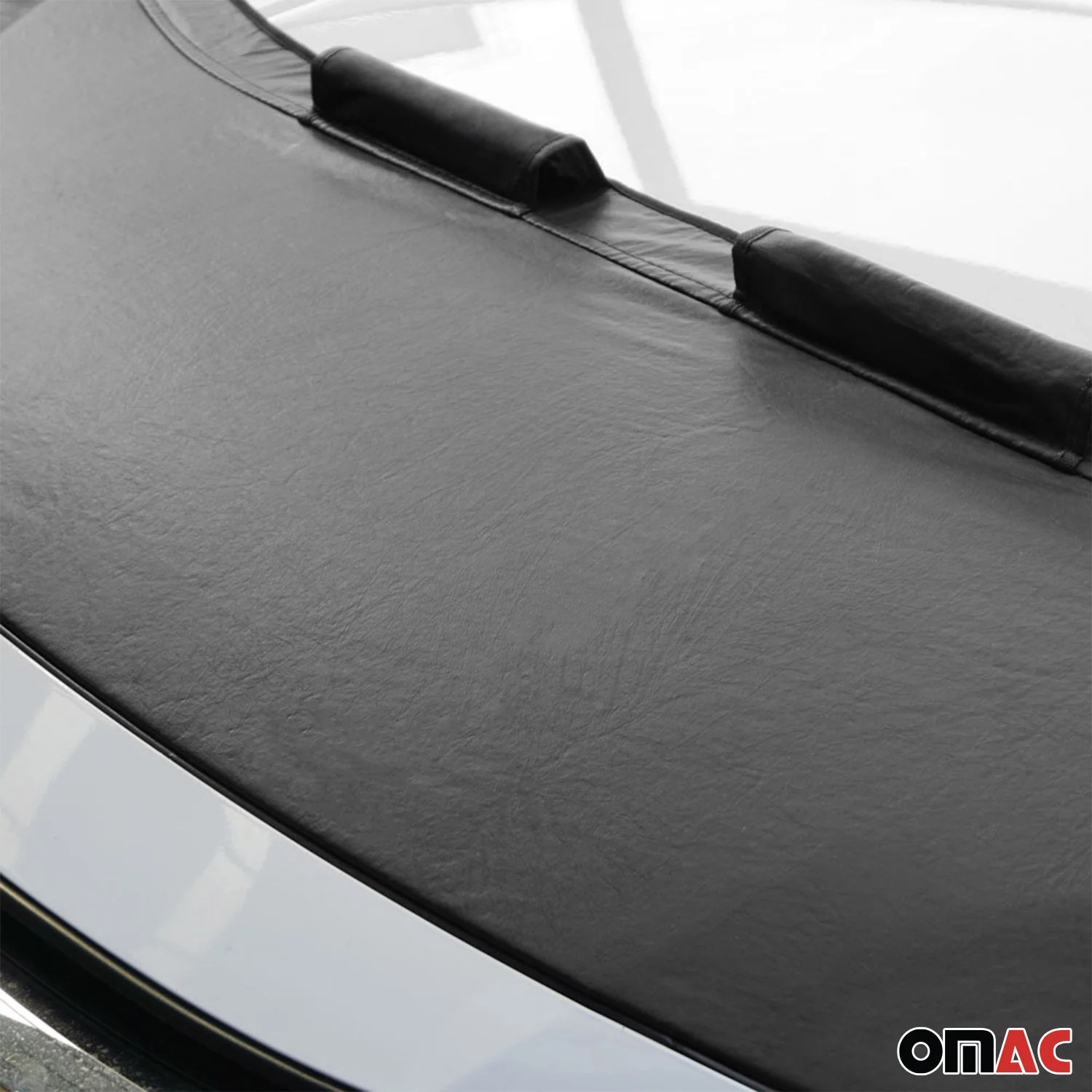 Car Bonnet Mask Hood Bra for Honda Civic 2006-2011 Black 1 Pc