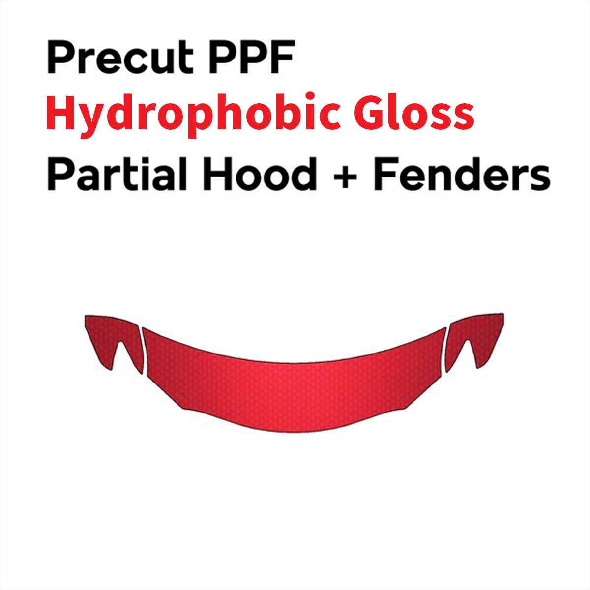 PreCut PPF Paint Protection Film Gloss DIY Clear Bra for Toyota Camry 2010-2011